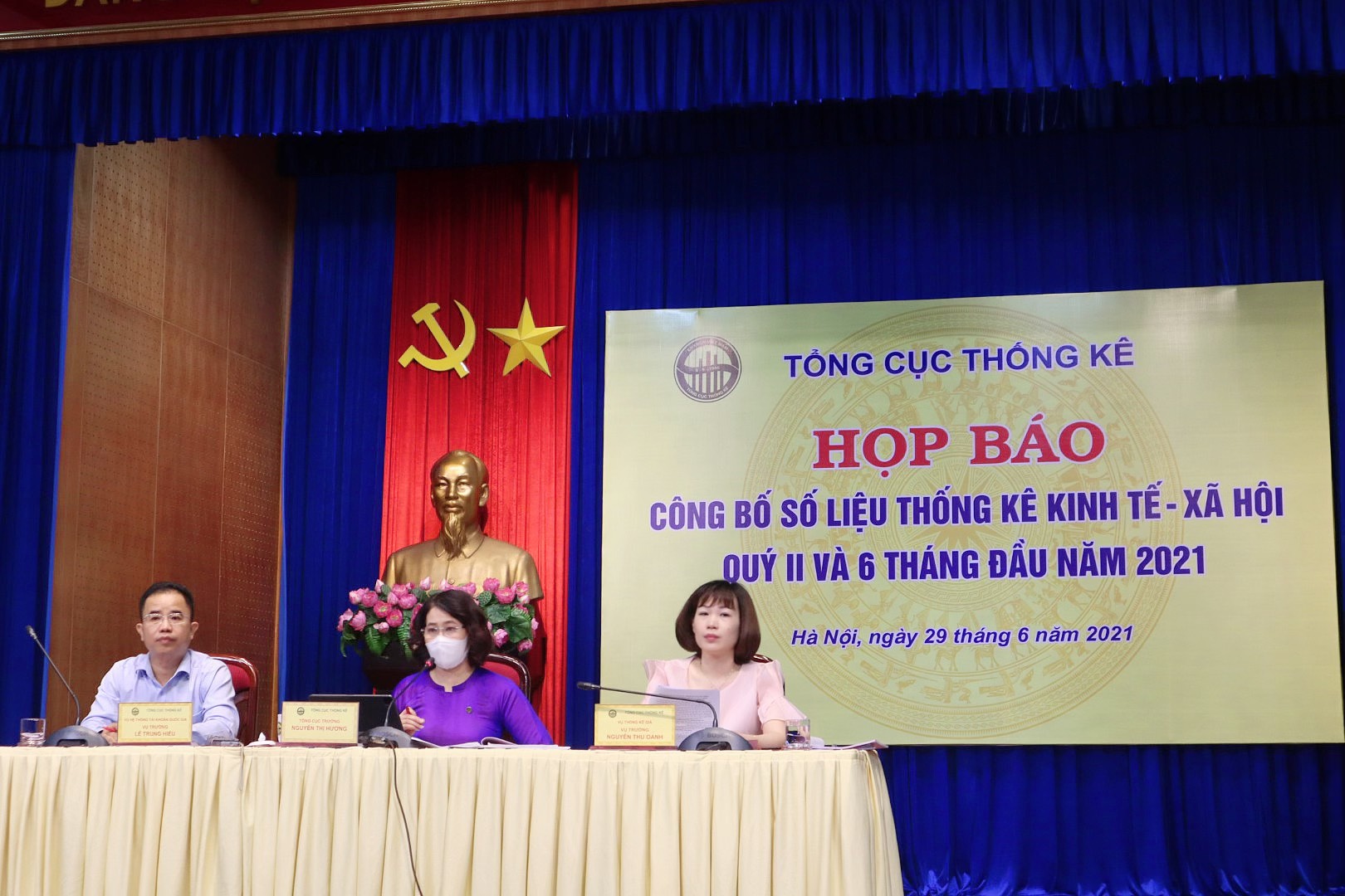 Họp báo công bố số liệu thống kê Kinh tế - Xã hội GDP 6 tháng đầu năm 2021 tăng 5,64%